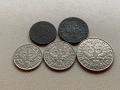 лот монети 1923 Полша - 5 броя, снимка 5