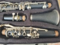 Музикален инструмент стар кларинет с чанта , снимка 8
