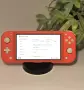 Nintendo Switch Lite Coral Pink + 32GB SanDisk + оригинален калъф, снимка 4