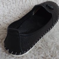 Обувки, естествена кожа, черни, код 602/ББ1/55, снимка 6 - Дамски ежедневни обувки - 40797773