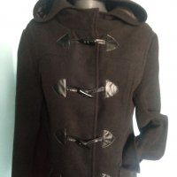 Дизайнерско палто с качулка "Aniston" ® / голям размер , снимка 2 - Палта, манта - 39912916