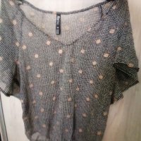 Нова блуза тюл, М размер. , снимка 1 - Корсети, бюстиета, топове - 42013657