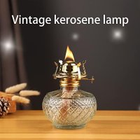 Нова Маслена лампа Кристален стъклен комин Керосинова /500ml, снимка 7 - Други - 41396393