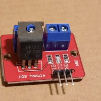 IRF520 MOSFET модул , снимка 1 - Друга електроника - 38857580
