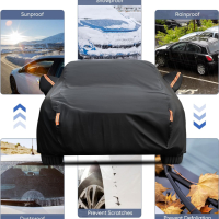 Водоустойчиво първокласно пълно покривало за кола, подходящо за седан (490-530 см) - С4, снимка 7 - Аксесоари и консумативи - 44672809