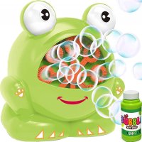 Детска играчка за сапунени балочнета с формата на жаба, снимка 1 - Други - 42425338