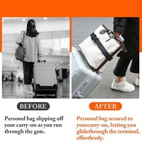 Нов Пътен колан за багаж Каишка за ръчна дамска чанта куфар летище, снимка 3 - Други - 40766297