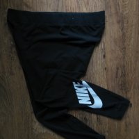 Nike Essential High-Waisted Leggings Plus Size - страхотен дамски клин 2ХЛ, снимка 5 - Клинове - 40738747