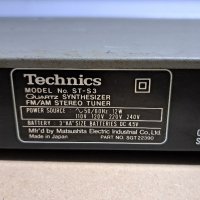 Technics  st-s3 tuner, снимка 8 - Ресийвъри, усилватели, смесителни пултове - 41952809