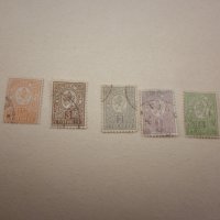 Пощенски марки   България  1889 г, снимка 1 - Филателия - 42624529