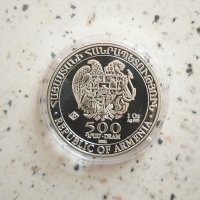 Сребро 1 oz 2021 Ноев ковчег , снимка 2 - Нумизматика и бонистика - 34384388