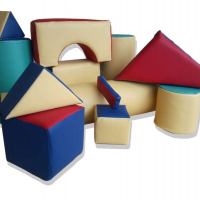 Куб дунапрен и кожа 300х300х300 мм   MDK3  Куб с размери 300х300х300 мм, изработен от дунапрен кожа , снимка 1 - Играчки за стая - 36189930