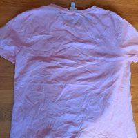 Розова тениска H&M  M, снимка 6 - Тениски - 40392132