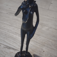 Африкански статуетки , снимка 7 - Статуетки - 44757163