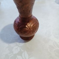 Стара ръчно изработена медна ваза, снимка 7 - Антикварни и старинни предмети - 39553847
