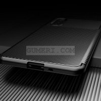 Sony Xperia 10 III Противоударен Силиконов Гръб - Карбон, снимка 4 - Калъфи, кейсове - 34842061