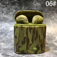 БЕЗЖИЧНИ СЛУШАЛКИ СЪС ЗАРЕЖДАЩ КЕЙС V4.2+DER I7 TWS CAMOUFLAGE, снимка 10 - Безжични слушалки - 35997071