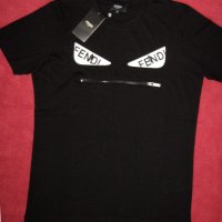 Fendi мъжка тениска нова с етикет - L, снимка 1 - Тениски - 35813571