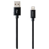 CANYON - Apple iPhone USB оплетен кабел 1m – различни цветове, снимка 3 - USB кабели - 35803788