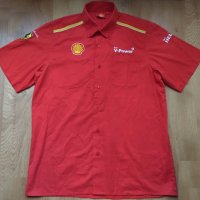 Ferrari Shell V Power - мъжка риза, снимка 4 - Ризи - 39313841