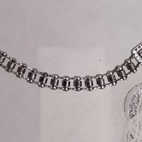 уникална, арменска, сребърна броеница с черни камъни- De Laur- 13 топчета- балтухи, снимка 1 - Други ценни предмети - 42409056