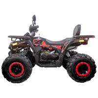 Бензиново ATV 200 кубика Shark Black & Red с LED дисплей, снимка 6 - Мотоциклети и мототехника - 44751784