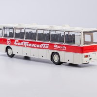 Ikarus 250.59 автобус 1977 - мащаб 1:43 на Съветски Автобуси нов в кутия Икарус от метал, снимка 3 - Колекции - 37865239