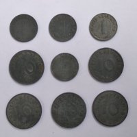 Лот стари немски монети, снимка 1 - Нумизматика и бонистика - 39627325