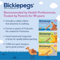 Bickiepegs Natural Teething Biscuits за никнещи зъбки 6+, снимка 6 - Други - 38965547