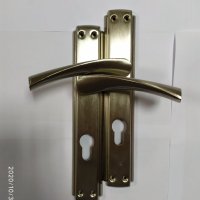 Дръжки за секретна брава - 85 мм междуцентрие, снимка 1 - Входни врати - 41163254