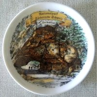 Колекционерска порцеланова малка чиния. Германия. (6)., снимка 1 - Антикварни и старинни предмети - 41016261