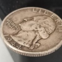 1/4 долар 1944 г сребро

, снимка 5 - Нумизматика и бонистика - 41737214