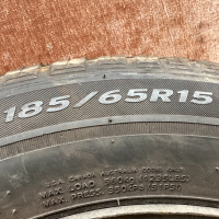 2бр. Всесезонни  гуми с джанти Hankook 185/65/15, снимка 2 - Гуми и джанти - 44923770