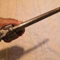Револвер Смит с дълга цев. Колекционерско оръжие, снимка 5 - Антикварни и старинни предмети - 38815473
