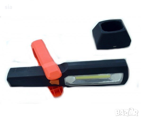 14.4.147  Светлина лампа диод 8838  Диод : 3W  Презареждаема литиева батерия 3,7 V - 1800 mAh  USB з, снимка 1