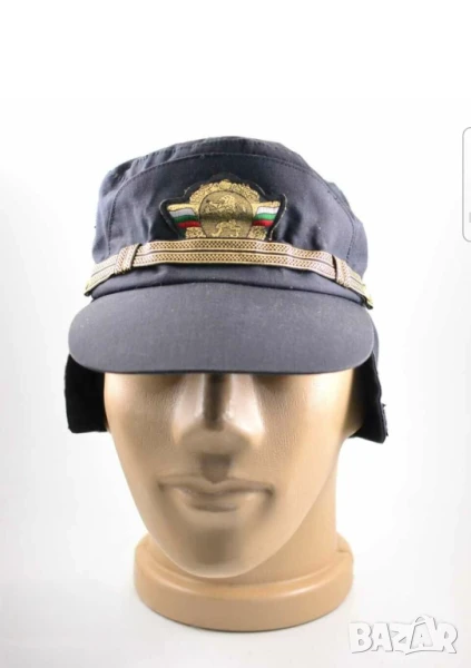 Стара полицейска шапка размер 57 мъжка шапка полиция, снимка 1