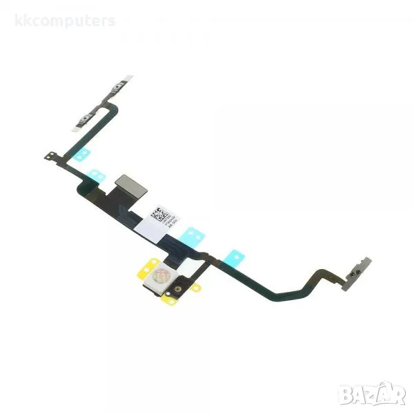 Лентов кабел за iPhone 8G 4.7 + Бутон включване / Звук / Светкавица Баркод : 482526, снимка 1