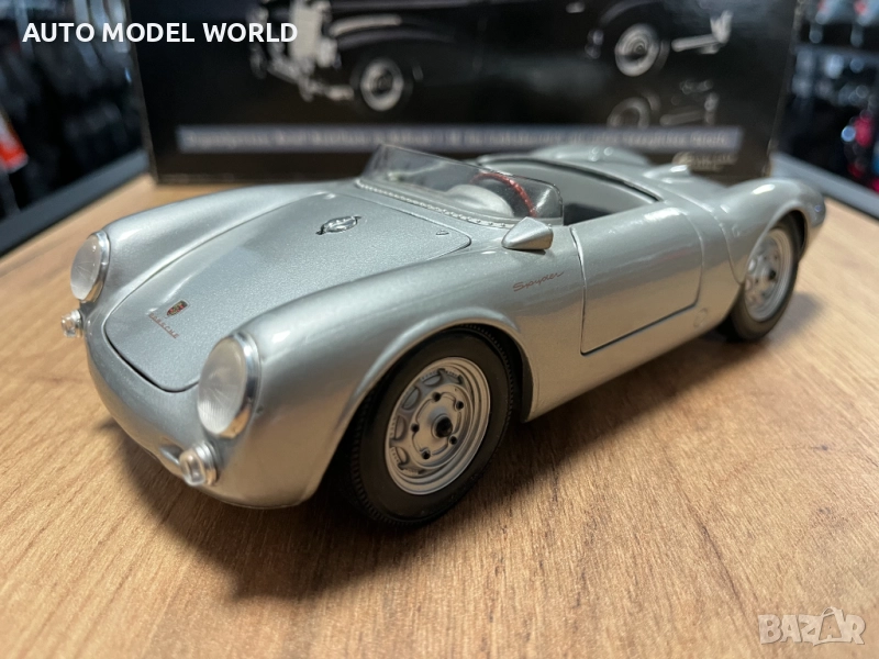 Метална колекционерска колички MAISTO PORSCHE 550 SPYDER мащаб 1:18, снимка 1