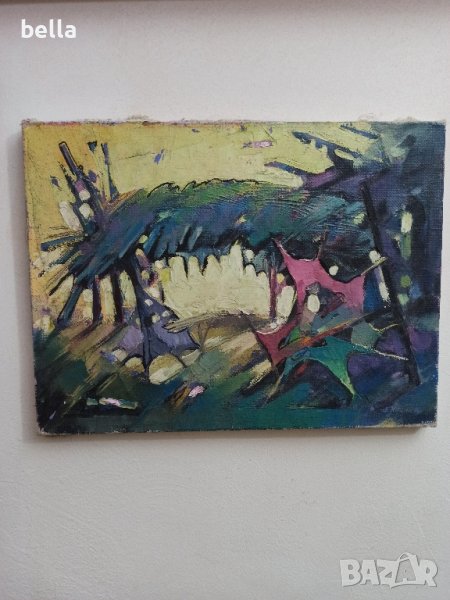Авторска картина на В.Нацин -Спомен -94 , снимка 1