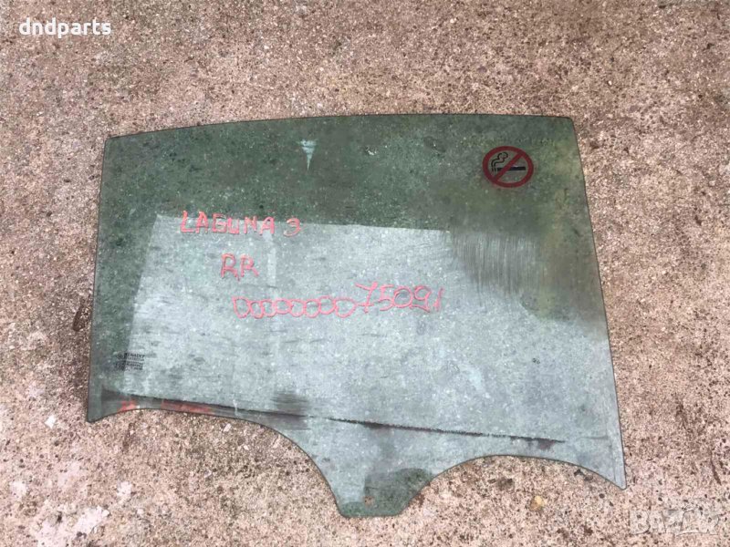 Задно дясно стъкло Renault Laguna,2008г./хечбек/, снимка 1