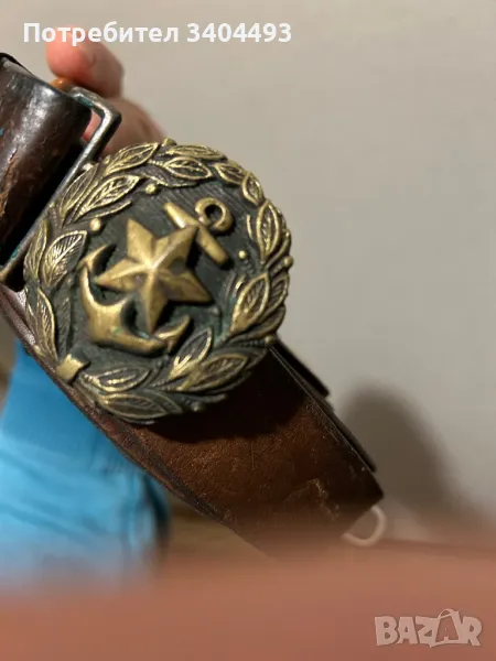 Мъжки колани - естествена кожа, снимка 1