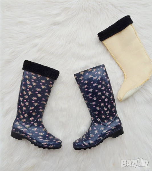 Дамски гумени ботуши №37, снимка 1