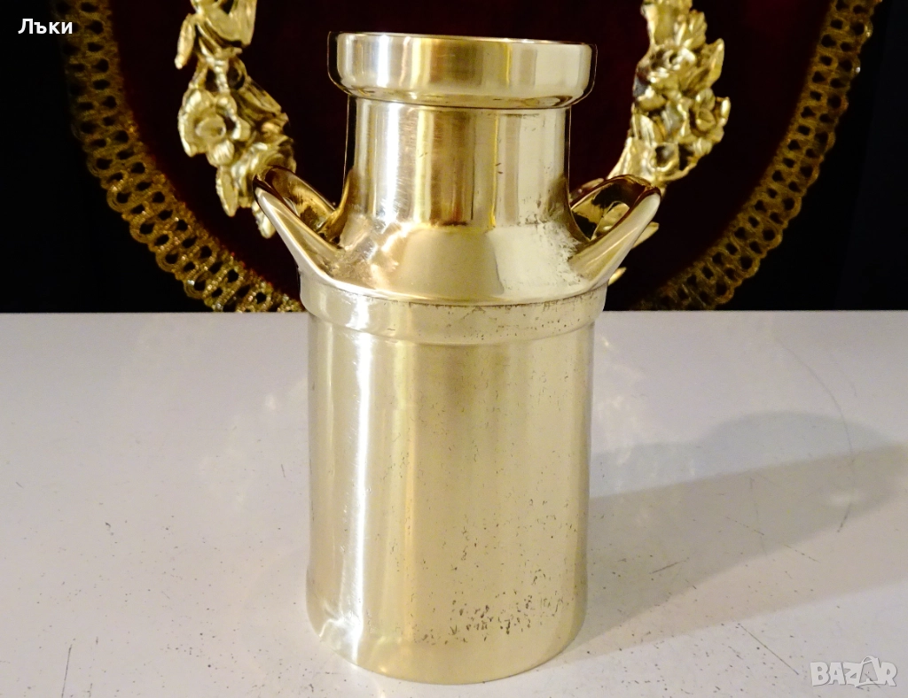 Бронзов гюм,каничказа ракия,ваза,340 гр. , снимка 1