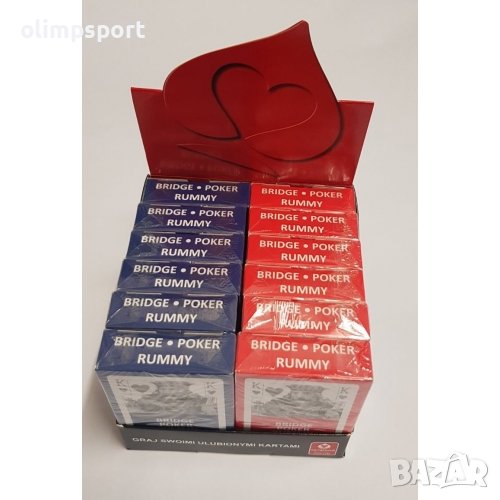 Карти за игра Joker  Стек от 12 броя карти за игра Poker, Bridge, Rummy .  , снимка 1