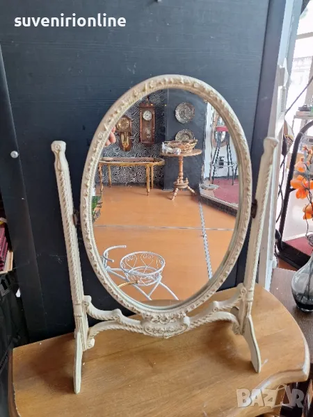 старо настолно огледало, снимка 1