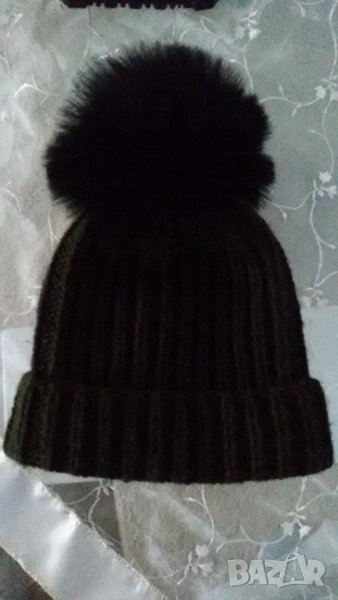 Нова ръчно плетена шапка, снимка 1