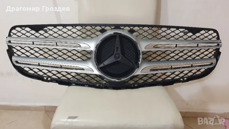 Решетка (маска) за Mercedes GLC (X253) / Мерцедес GLC (2015-2020), снимка 1