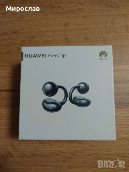 Слушалки Huawei FreeClip, снимка 1