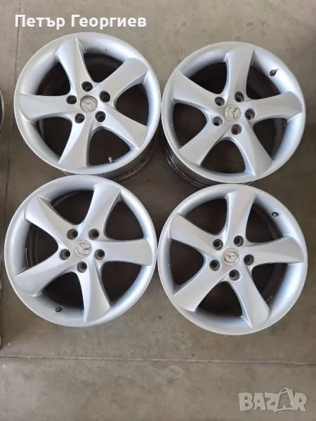 Оригинални Алуминиеви Джанти за Мазда/5х114.3х67-17цола, снимка 1