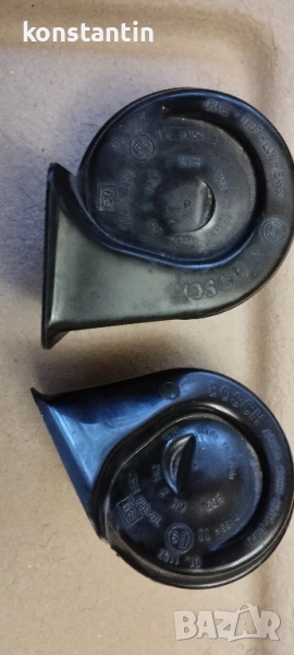 КОМПЛЕКТ КЛАКСОНИ ОТ МЕРЦЕДЕС В, снимка 1
